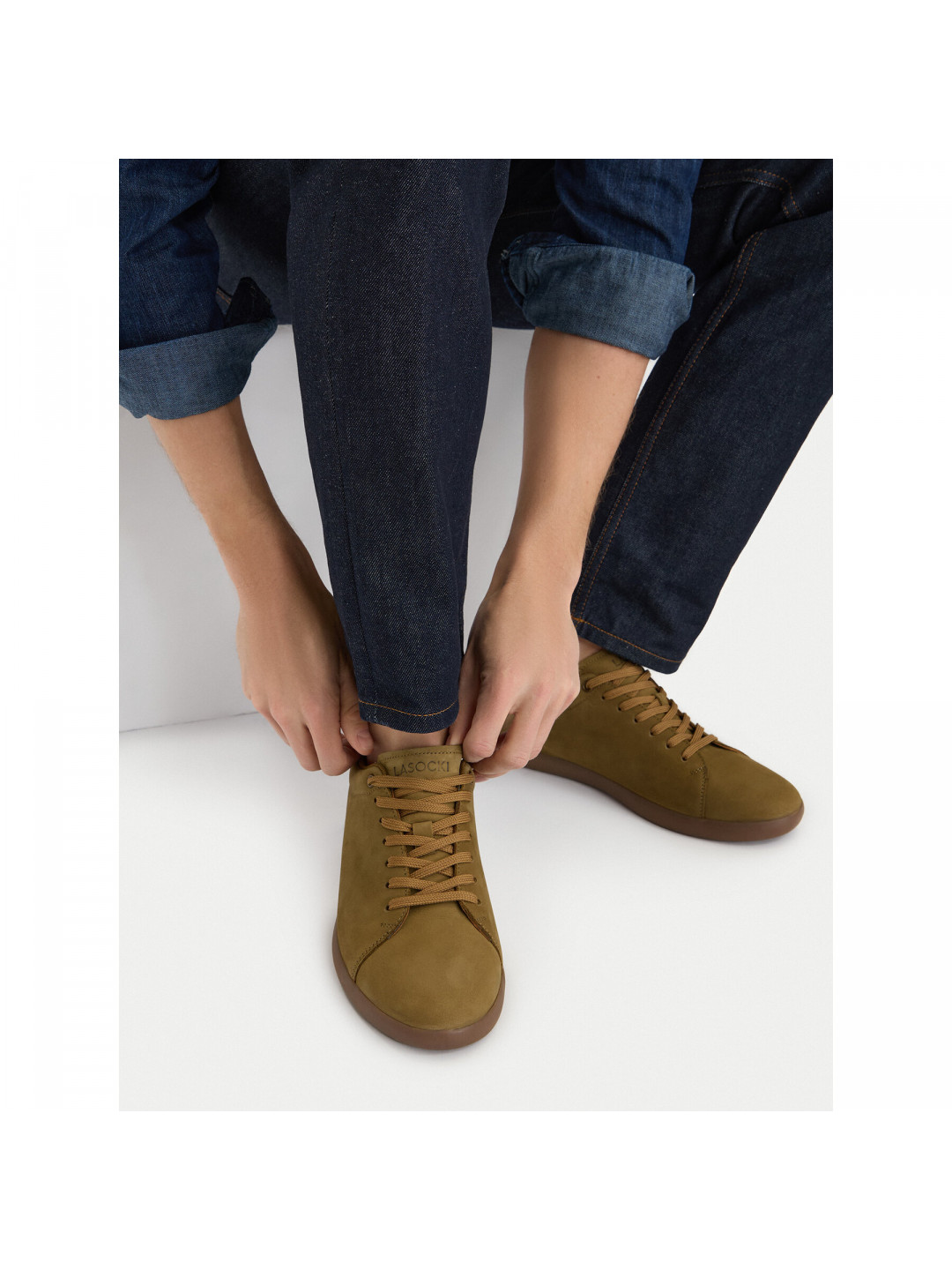Sneakersy Lasocki CEO-COMBAT-01 MI25 Khaki